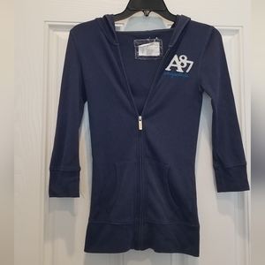 Navy Fitted Jacket